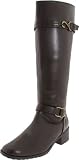 rsvp Women's Rivalry-Wide Calf Boot,Dark Brown,7.5 M US