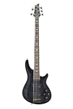 Schecter Omen Extreme-5 Bass Guitar (See-Thru Black)