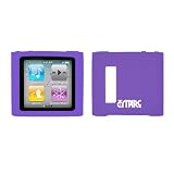 EMPIRE Apple iPod Nano 6 / 6th Generation Purple Silicone Skin Soft Case