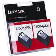 Lexmark 2PK #17 BLK INK CART ( 10N0593 ) by Lexmark