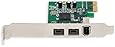 Syba 3 Port Firewire 1394B & 1394A PCIe 1.1 x 1 Card TI x IO2213B Chipset Components SY-PEX30016