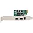 Syba 3 Port Firewire 1394B & 1394A PCIe 1.1 x 1 Card TI x IO2213B Chipset Components SY-PEX30016