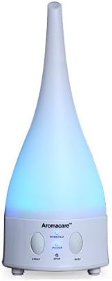 Uoften Ultrasonic 7 Color Allochroism Aroma Diffuser Humidifier Aromatherapy Purifier Mute (White)