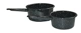 Granite Ware 1 and 2 Quart Open Saucepan Set