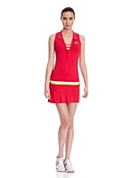 Naffta Vestido Tenis Pádel (Fucsia / Verde Claro)