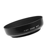 Mennon A-WT 67 Screw Mount 67mm Hood for Wide Telephoto 28-135mm Lens, Black