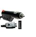 Power Adapter CAR Charger for Garmin Nuvi 650 660 670 680 750 850 760 765 770 775 780 785 875 660w 670w 755 765t (12VOLT 3AMP 010-10747-03 WIDE FLAT CONNECTOR plug into CAR windshield dashboard docking mount for NUVI) LIKE OEM original