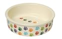 7" Dog Paw Print Ceramic Dish