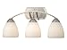 Vaxcel Lighting HS-VLD003BN Brushed Nickel Helsinki Contemporary / Modern Three Light...