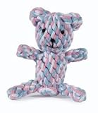 Large Rope Teddy Bear Toy for Dogs 5 inches