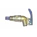Wesco 272083 Zinc Die Cast Faucet with Flame Arrestor and Viton Gasket, 0.75" NPT Connection