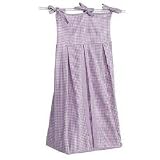 Tadpoles Classics Gingham Lavender - Diaper Stacker