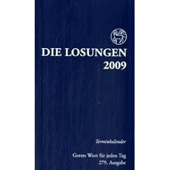 Losungen Deutschland 2009: Die Losungen, Terminkalender 2010