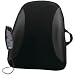 Obus Forme by Conair Ergonomic Orthopedic Ultimate Backrest with Heat and Massage, Black