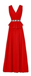 V-neck Cap Sleeves Chiffon Evening Dress/Bridesmaid Dress/Prom Dress/Party Dress 