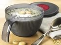 Tupperware Smokey Grey Rock N Serve Soup Mug