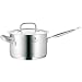 WMF Gourmet Plus 18/10 stainless steel saucepan with lid and helper handle 20cm/3.7ltr