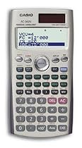 Casio FC-200V Financial Calculator with 4-Line Display