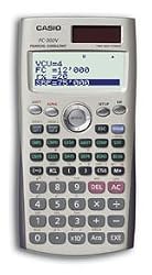 Casio FC-200V Financial Calculator with 4-Line Display
