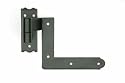 Black Blind Shutter Hinges for Brick [CAPITOL CITY LUMBER]