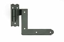 Black Blind Shutter Hinges for Brick [CAPITOL CITY LUMBER]
