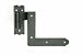 Black Blind Shutter Hinges for Wood Frame - 2/Pack [CAPITOL CITY LUMBER]