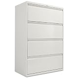 36 Wide 4 Drawer Steel Lateral File HZA034