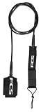 FCS Surfboard Leash - Black Straps / Black
