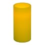 Gerson Everlasting Glow Outdoor Flameless Candle with Timer, 6" x 3"