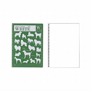 【クリックで詳細表示】Amazon ｜ アピカ レッスンノート ツインリング糸綴じ・PP表紙 セミB5 無地 SW1711 / 10セット ｜ ノート