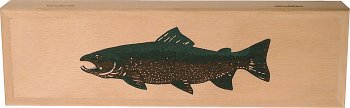 Alaska Smokehouse Three Spreads in a Wood Pencil Box - Salmon by Alaska Smokehouse