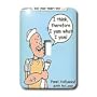Rich Diesslins Famous People Places Books Cartoons - POPEYE PHILOSOPHY - Light Switch Covers - single toggle switch