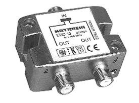 Cover image : Kathrein EBC 10 SAT-Verteiler mit Entkopplungs-Dioden, F-Anschlüsse
