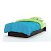South Shore Furniture, Smart Basics Collection, Platform Bed (39??/Twin), Chocolate