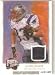 2008 Upper Deck Heroes Jerseys Bronze #93 Wes Welker - New England Patriots (Piece of Authentic Game Worn Jersey - Serial #d to 75)(Football Cards)