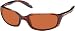 Costa Del Mar Brine Shiny Tortoise/Costa 400 Vermillion CR-39 Sunglasses