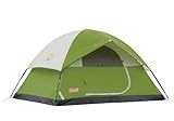 Coleman SunDome 9- by 7- Foot Four- Person Dome Tent (Orange/Grey)