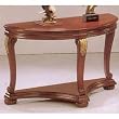 Unique Wood Frame Sofa Table in Cherry Finish By Acme Furniture
