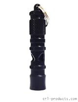 Tactical Whistle - Aluminum, Black
