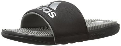 adidas Performance Men's Voloossage M Sandal,Black/Silver/Grey,10 M US
