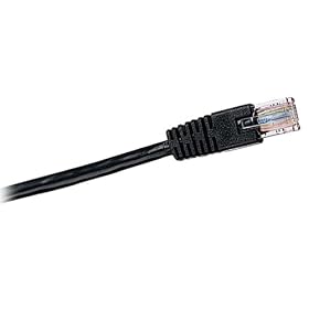 Tripp Lite N002-010-BK Cat5e 350MHz Black Molded Patch Cable RJ45M/M - 10ft