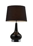 Mary Kate & Ashley 1 Light Table Lamp in a Black and Chrome Finish