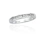 10K White Gold 1/4 ct. Diamond Wedding Band