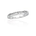 10K White Gold 1/4 ct. Diamond Wedding Band