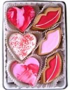 Beautiful Sweets Love and Kisses Organic Cookies, 8 Cookies