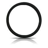 Steering Wheel Cover Genuine Leather Black