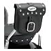 SADDLEMEN - BLACK - SMALL DESPERADO SISSY BAR BAG - 6 1/2 L x 7 W x 2 1/2 H