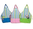 Groovy Spring Garden & Kitchen Green Stripe Apron