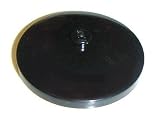Lego Building Accessories Black Round Plate 032X6.4, Bulk Pack 25 pcs.