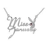 Miss January Playboy Necklace